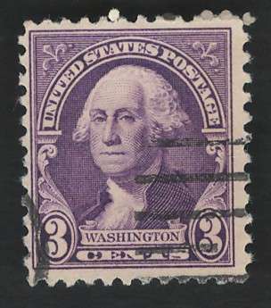 USA 1932 Washington Scott #720 3c Light Violet. Price R4