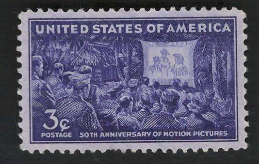 USA 1944 Motion Picture for Armed Forces Scott #926 3c (Unused).