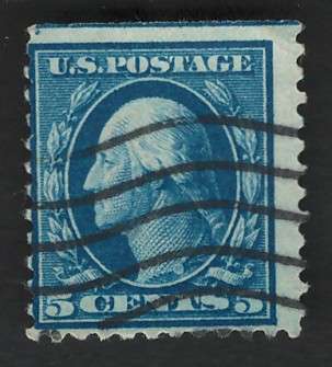 USA-Scott 1917/19  P11 #504 5c Light Blue. Price R5