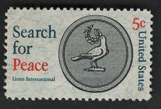 USA 1967 Search For Peace Essay Contest: Peace Dove (MNH). Scott #1326
