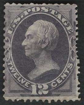 USA Scott #151 1870/71 12c Dull Violet  (Unused). Price R1550 (no gum cv R20,350)
