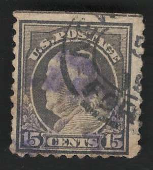 USA-Scott 1916/17  (P10) #475 15c Dark Gray. Price R56 (cv R312)