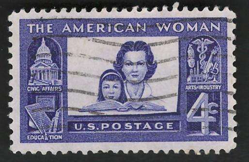 USA 1960 American Woman: Mother and Daughter. Scott #1152