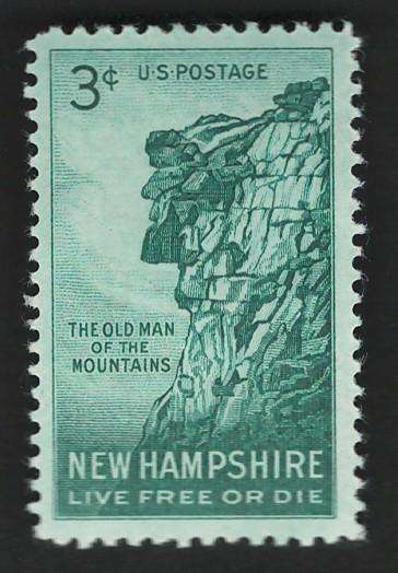 USA 1955 Great Stone Face (MNH). Scott #1068