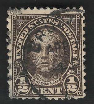 USA 1929  Scott #653 ½c Grey Brown. Price R5