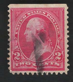 USA-Scott 1894 2c (Type I) #250 Carmine. Price R14