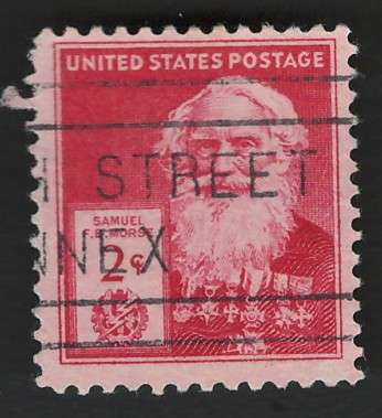 USA 1940 Samuel F.B. Morse (American Inventors) Scott #890 2c