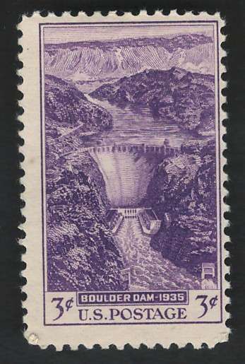 USA 1935 Boulder Dam Scott #774 (MOGH) 3c. Price R7