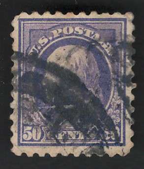 USA-Scott 1916/17  (P10) #477 50c Light Violet. Price R135 (cv R1,657)