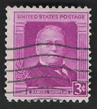 USA 1950 Samuel Gompers, Labour Leader Scott #988. Price R4