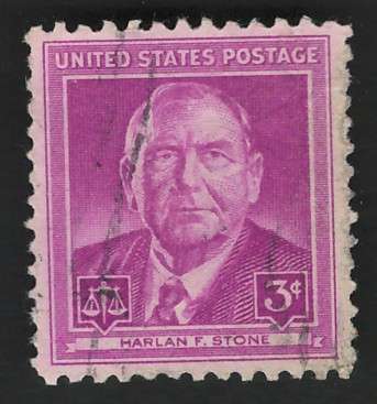 USA 1948 Chief Justice Harlan Fiske Stone #965.