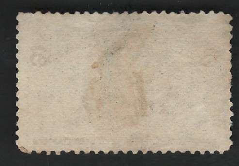 USA Scott Columbian Expo 1893 #234 5c Dark Chocolate. Price R23 (cv R195)