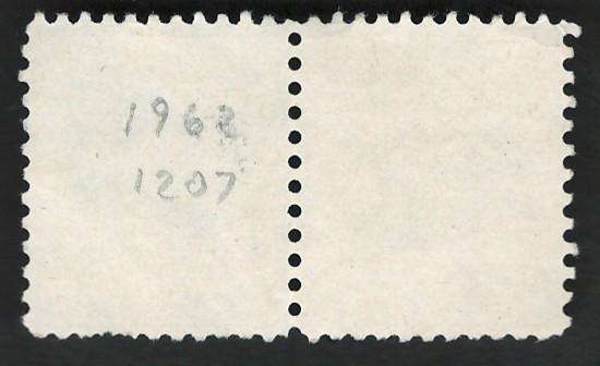 USA 1961-66 Regular Issue: George Washington (Pair). Scott #1213