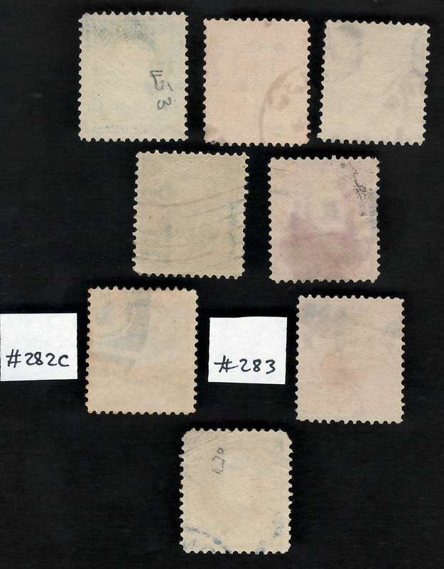 USA-Scott 1897-1903 #279 to #284 (full set) used. Price R115 (cv R760)