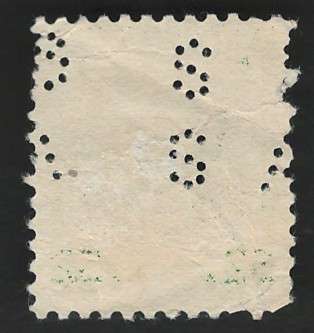 USA 1938 Pres. Iss. Scott #833 $2 (Company perfin's). Price R14