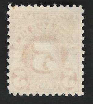 USA Scott 1931 Post Due (#J83) P11x10½ (Vertical Chicago pre-cancel)  5c Scarlet. Price R11