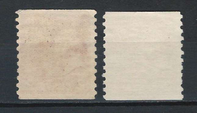 USA 1939 Rotary Coil (P10 Vert) Scott #841 2c (Rose Carmine & Carmine Rose).