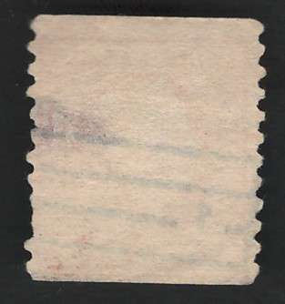 USA-Scott 1916/22  (P10 Vert.) #492 2c Carmine (Type III)