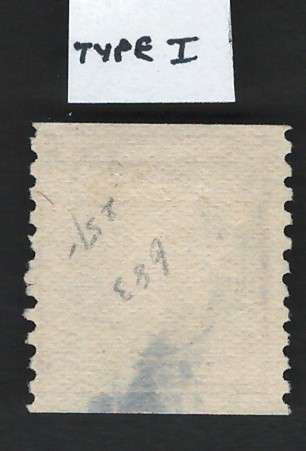 USA-Scott 1916/22  P10 Vert. #493 3c Violet Type I. Price R15 (cv R97)