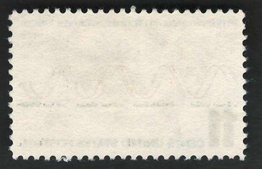 USA 1965 Inter. Telecom. Union: Gall Projection World Map & Radio Sine Wave. Scott #1274