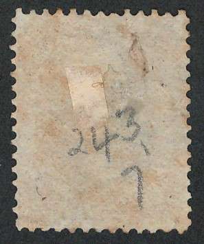 USA Scott #157 1873 2c Brown. Price R65 (cv R487)