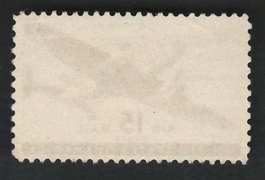 USA Scott Air Post Twin-motored Transport 1941-44  #C28 15c Brown Carmine. Price R1.30