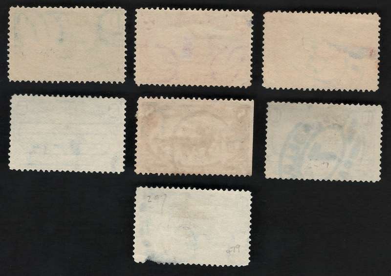 USA-Scott 1898 Trans Miss #285 1c to #291 50c used. Price R590 (cv R6,766)