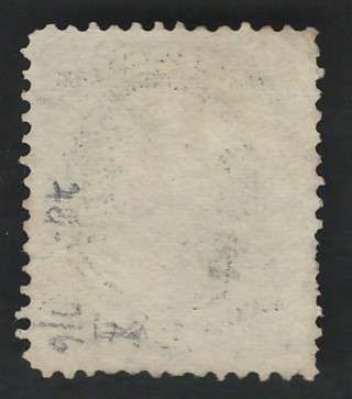 USA-Scott #154-1870/71-30c-Black used. Price R525 (cv R5,850)