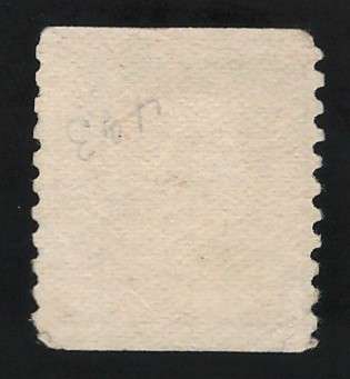 USA-Scott 1916/22  (P10 Vert.) #494 3c Violet (Type II)