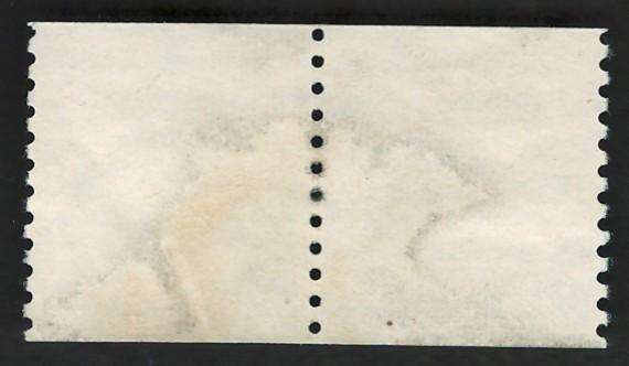 USA 1954-80 (P10 Vert). Bunker Hill Monument, Mass. Flag (New York pre-canc strip of 2). Scott #1056