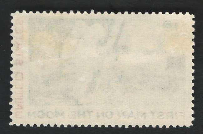 USA Scott Air Post 1969 First Man on the Moon. #C76 (MOGH) 10c . Price R11