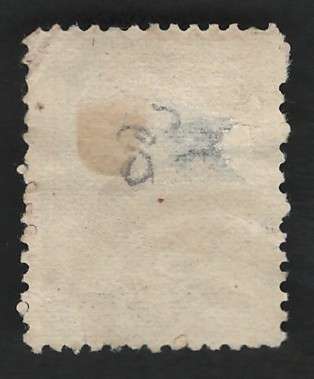 USA 1882 Scott #205 2c Yellow Brown. Price R22 (cv R235)