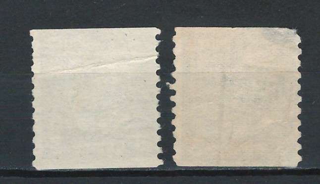 USA 1939 Rotary Coil (P10 Vert) Scott #842 3c (Violet & Deep Violet).