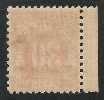 USA Scott 1931 Post Due (#J85a) P11x10½  30c Dull Carmine (MOGH). Price R13