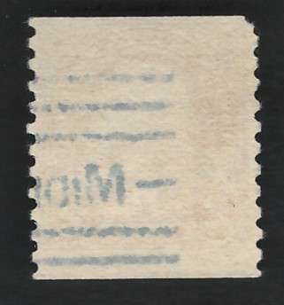 USA 1923/29  (P10 Vert.) Scott #599 2c Deep Carmine Type I. Price R4