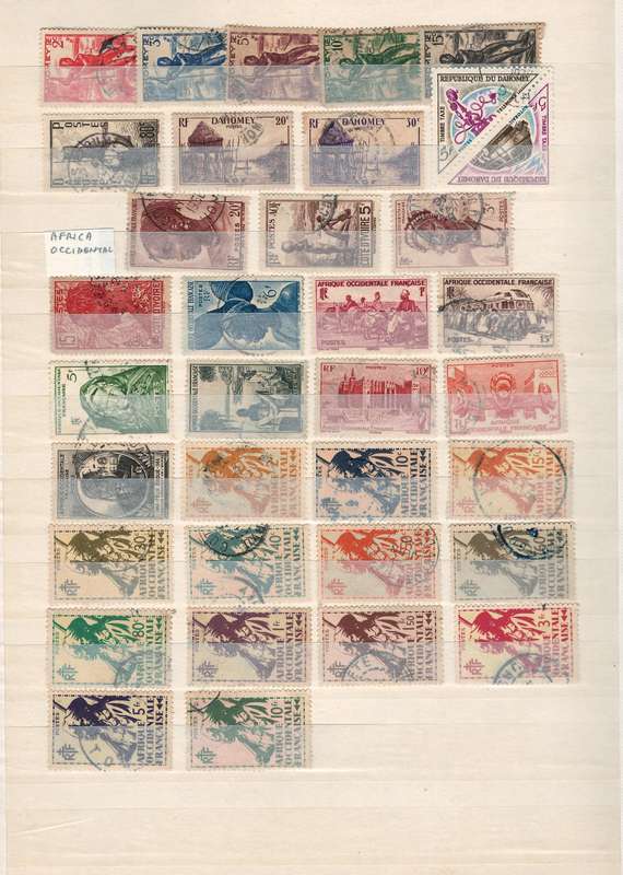 16 Page (32 sides, 10 rows) Stock Book (very fine). Cambodia to Hungary (details below)