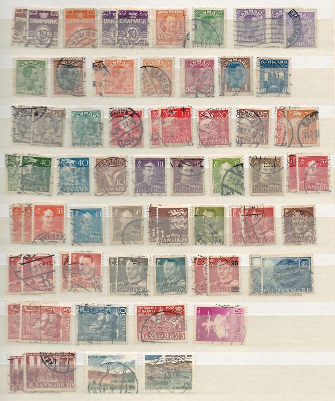16 Page (32 sides, 9 rows) Stock Book (very fine). Austria-Hungary to France (details below)