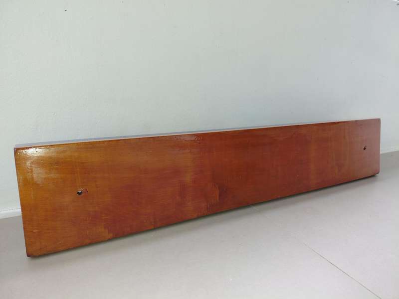 Yellowwood Coat Rack with stinkwood inlays