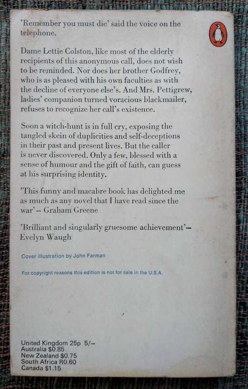 Memento Mori by Muriel Spark
