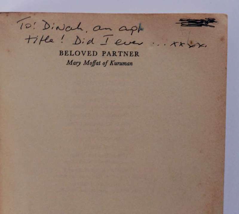 Beloved Partner - Mary Moffat of Kuruman by Mora Dickson