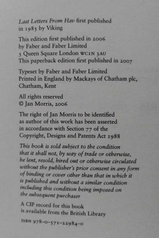 Hav by Jan Morris