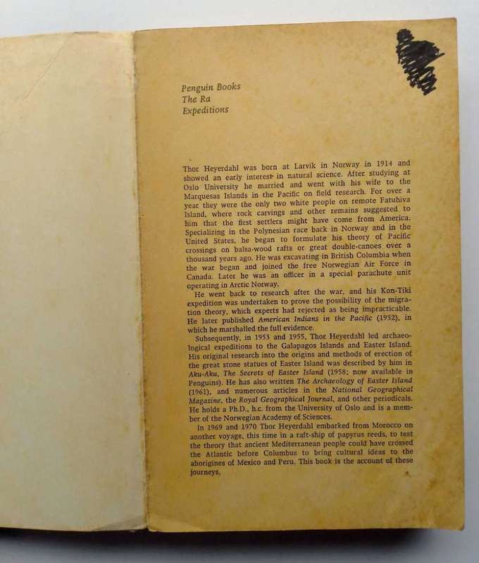 The Ra Expeditions by Thor Heyerdahl