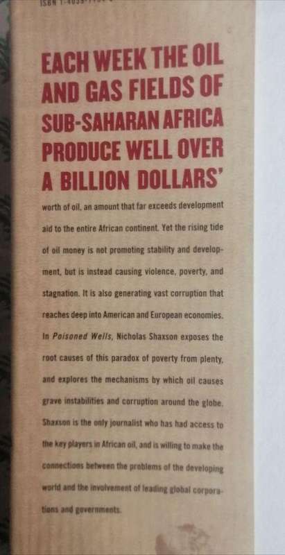 Poisoned Wells: The Dirty Politics of Africa Oil by Nicholas Shaxson