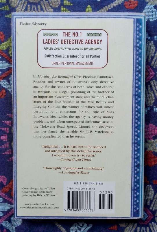 Morality for Beautiful Girls by Alexander McCall Smith