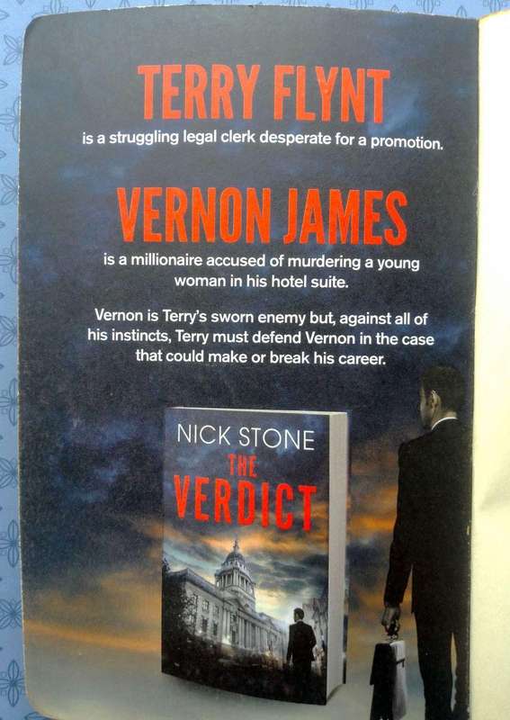 The Verdict by Nick Stone (proof copy)