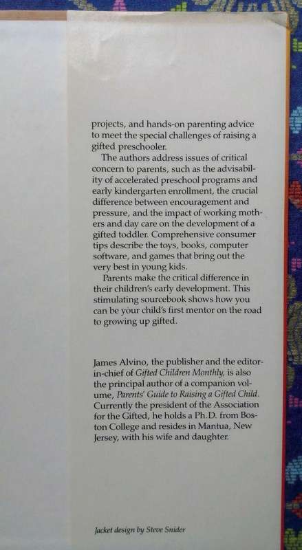 Parent's Guide to Raising a Gifted Toddler by James Alvino