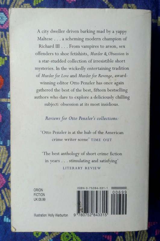 Murder & Obsession edited by Otto Penzler