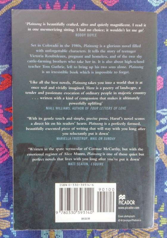 Plainsong by Kent Haruf