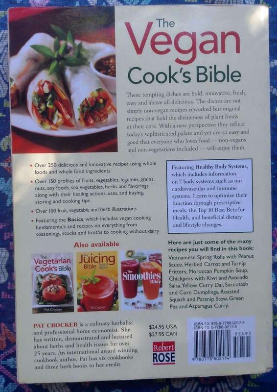 The Vegan Cook's Bible by Pat Crocker