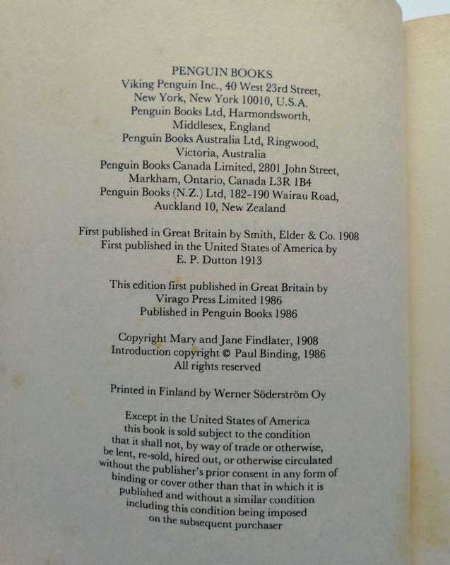 Crossriggs by Jane & Mary Findlater (Virago Modern Classics)